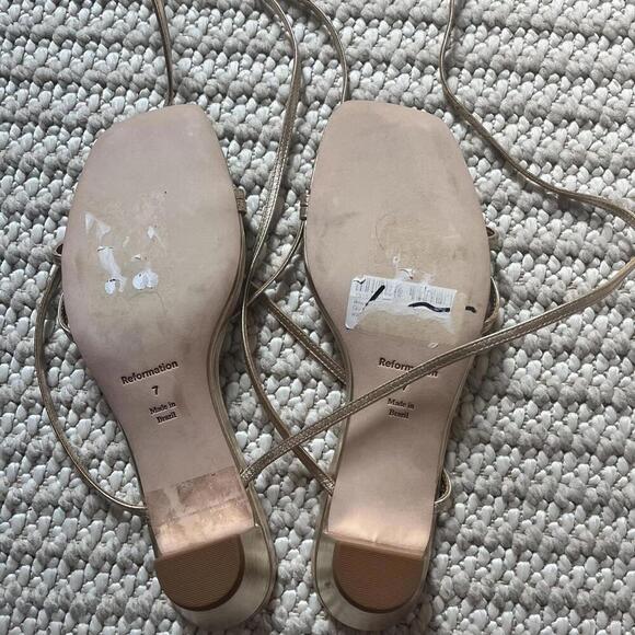 REFORMATION Alice Heeled Sandals - Picture 4 of 5